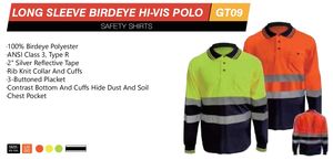 オレンジ色のTシャツ 作業用 蛍光反射 ANSIクラス2 安全シャツ - Product Image 6