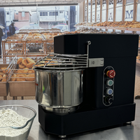 Pétrin à spirale industriel ShunweiLian, capacité de 3 à 100 kg, 550 W, 3 vitesses, 240 V, verrouillage de sécurité pour boulangerie, pizzeria, transformation alimentaire