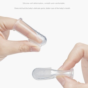Silicone Toothbrush <b>Finger</b> <b>Stall</b> Dog Cat Baby Toothbrush <b>Finger</b> <b>Stall</b> Pet <b>Finger</b> Toothbrush Cleaning Pet Supplies - Product Image 5