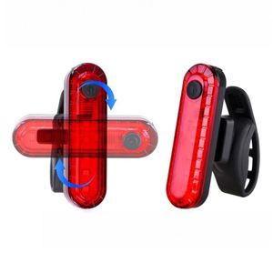 Lumière de sécurité pour vélo avec logo personnalisé, rechargeable par USB, LED COB, 4 modes, haute luminosité, cadeau promotionnel, support universel pour tige de selle - Product Image 1