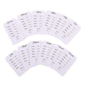 الأكثر مبيعًا Yihe لوحة عدادات الميزانية المدرجة A5/A6/A7 لمراجعة شيك الدفع مع 3 فتحات من 12 ورقة/24 صفحة في 12 شهرًا - Product Image 5