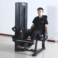 Nouvelle conception, vente chaude : Équipement de fitness professionnel en acier pour la musculation, machine d'extension et de flexion des jambes à usage commercial