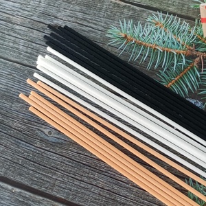 Colorful Color Custom Fiber <strong>Reed</strong> <strong>Diffuser</strong> Sticks 3mm*25cm 4mm*30cm Lead Sticks Glue Free Scented <strong>Diffuser</strong> <strong>Reeds</strong> - Product Image 1