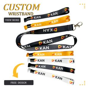 Bracelets personnalisés brodés sur mesure, bracelets de festival, bracelets en tissu élastique imprimé polyester avec logo pour événements - Product Image 2