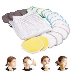 AnAnBaby <span class=keywords><strong>panno</strong></span> <span class=keywords><strong>per</strong></span> struccante lavabile in cotone riutilizzabile in bambù organico <span class=keywords><strong>per</strong></span> la pulizia e la rimozione del trucco - Product Image 1