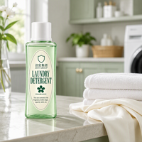 Lessive liquide OEM vert menthe en format grand format, parfum longue durée, fraîcheur, produits de nettoyage