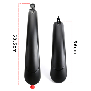 Garde-boue de vélo de montagne FMFXTRA 20-26 pouces universels avant et arrière, garde-boue étendus haute résistance avec feu arrière, pièces de vélo - Product Image 5