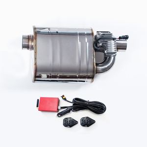 Bộ Giảm Thanh Ống Xả Valvetronic Động Cơ Điện 2 Đầu Vào Thông Dụng Hệ Thống Xả Đôi 2 Trong <span class=keywords><strong>1</strong></span> Cho Hiệu Ứng Xe Đua - Product Image 5