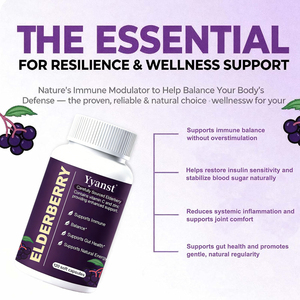 Capsules molles personnalisables de haute qualité à marque privée, à base de sureau, de zinc et de vitamine C, pour soutenir l'immunité et favoriser la santé digestive - Product Image 3