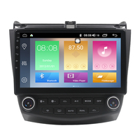 Autoradio Android 2+32G 10 pouces multimédia Bluetooth écran tactile navigation pour Honda Accord 7ème génération 2003-2007