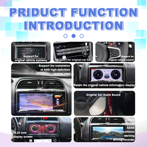 Автомагнитола 128 Гб <span class=keywords><strong>Android</strong></span> 12 для Jaguar XE XEL F-PACE 2016-2019 мультимедийный плеер беспроводной Carplay <span class=keywords><strong>Android</strong></span> Авто головное устройство - Product Image 5