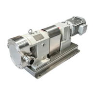 Pompe à rotor professionnelle OEM pour détergent, pompe sanitaire en acier inoxydable SS316L pour ligne de production de savon liquide et nettoyage domestique, 22KW 1.2Mpa