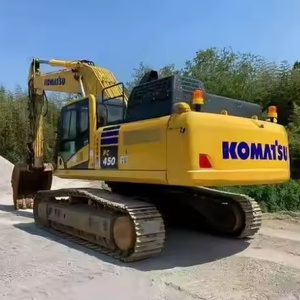 รถขุดไฮดรอลิก Komatsu PC450 มือสอง ผลิตในญี่ปุ่น พร้อม PLC แบริ่ง บุ้งกี๋ 2.1 เมตร กำลัง 257 กิโลวัตต์ น้ำหนัก 45 ตัน เกียร์ปั๊ม - Product Image 1