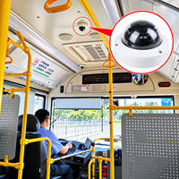 Caméra dôme de plafond pour véhicule avec capteur sonore et imagerie CMOS 1080P pour projets vidéo de cabine de bus OEM ODM