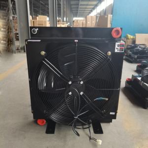 Radiateur hydraulique refroidisseur d'huile de refroidissement échangeur de chaleur avec ventilateur 12V / 24V dc, 220V / 380V ac 60L 100L 150L 250L 350L - Product Image 2