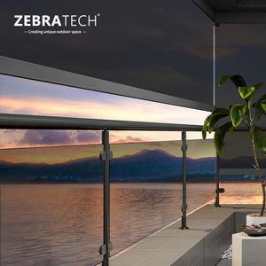 Tende parasole per esterni motorizzate per esterni con parasole parasole impermeabile antivento tapparelle per balcone - Product Image 5