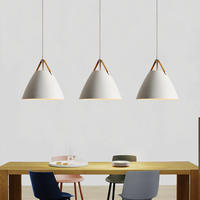 Lampe suspendue moderne, lampe de chevet, lampe de bar, ampoule LED, lampe suspendue nordique pour salle à manger, lampe suspendue pour café, luminaire de cuisine, lustre