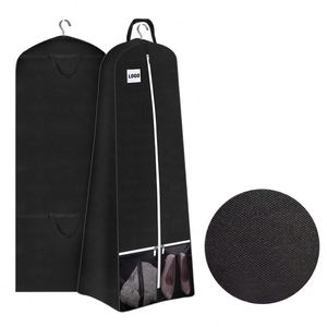 Housse de transport réutilisable pour robe de mariée et de soirée, avec poches pour chaussures, idéale pour le voyage - Product Image 1