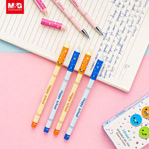 Stylo Gel <span class=keywords><strong>Effaçable</strong></span> M&G Bleu Cristal Pointe Aiguille 0,5 mm Kawaii – Papeterie Mignonne pour Enfants - Product Image 5