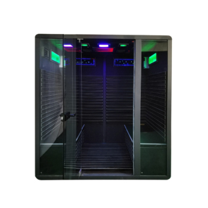 Yite đôi trong Nhà hàng không nhôm thiết kế hiện đại chống UV bảo vệ 2 máy sưởi thương mại Nhà hồng ngoại xa Graphene phòng tắm hơi - Product Image 1