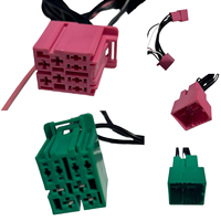 CZJSMX Kabel Audio Modifikasi Custom OEM ODM 12 Pin 1600260001/2/3/4 Kabel Ekor CD Host Harness Kabel Mobil
