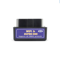 Lector de Códigos Pequeño y Ligero, Herramienta de Escaneo Mini ELM 327, Analizador de Motor Wifi OBD II V1.5, Certificado CE/RoHS/FCC