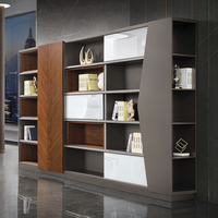 Meubles de bureau modernes de luxe classeur meubles en bois stockage armoire de bureau de direction vente en gros