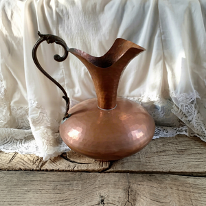 Carafe à eau en cuivre au design élégant pour hôtel, restaurant, vaisselle de cuisine, articles de table, carafe en cuivre pour table - Product Image 1