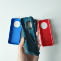 Petite coque arrière en TPU Mecha pour téléphone Tecno T455