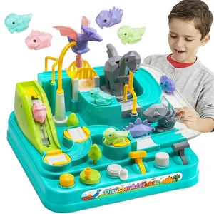 (Uniquement pour les clients américains) TOY Life DIY jeu Intelligent Puzzle Slot véhicule course piste construction dinosaure voiture aventure piste jouet