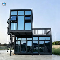 Maison conteneur moderne détachable avec résidence préfabriquée luxueuse à 2 chambres pour villa et appartement