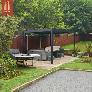 Pergola en aluminium pour extérieur, 4x4, 5x4, 6x4 ou taille personnalisée - Product Image 4