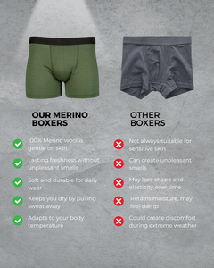 Sous-Vêtements <span class=keywords><strong>Homme</strong></span> en Laine Mérinos Australienne ODM/OEM Respirants Anti-Odeur Couche de Base <span class=keywords><strong>Thermique</strong></span> Hiver Durable - Product Image 6
