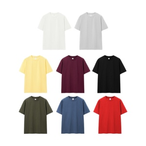 T-Shirt in Cotone di Alta Qualità, Comoda e Traspirante, Design Unisex, Asciugatura Rapida, Tinta Unita, Taglia Regolare, <span class=keywords><strong>Abbigliamento</strong></span> <span class=keywords><strong>Uomo</strong></span> - Product Image 1