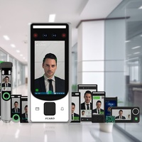 Precio barato Dispositivo facial Escáner de huellas dactilares Terminales de reconocimiento Tarjeta Nfc Software web gratuito y Sdk