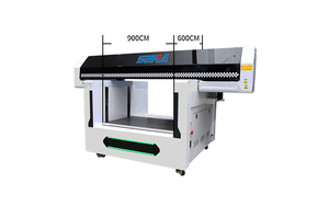 Impresora UV de Cama Plana 9060, Máquina de Impresión Digital UV de Cama Plana con Eje Z Alto de 500 mm para Impresión en Acrílico, Madera, Vidrio, Cascos y Pelotas - Product Image 3