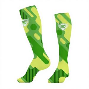 2025 sur mesure anti-dérapant Grip chaussettes de sport bas Compression athlétique Short de football pour enfants et jeunes jeunes Sports Football - Product Image 1