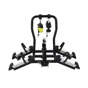Porte-vélos robuste pour 2/3 vélos électriques |   Porte-bagages inclinable et pliable pour SUV et camion |   avec serrure pour la sécurité - Product Image 1