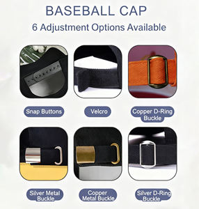 หมวกเบสบอลผ้าฝ้ายหรูหราพิมพ์ลายโลโก้ตามสั่ง 5 6 5 แผง สำหรับผู้หญิง เหมาะสำหรับเล่นกีฬา วิ่ง หรือใส่แบบรวบผม - Product Image 5