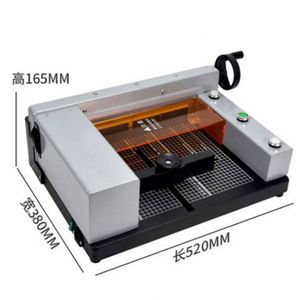 Machine à découper le papier électrique semi-automatique ST-300M de bureau, 330 mm, 12 pouces, format A4, 400 feuilles - Product Image 5