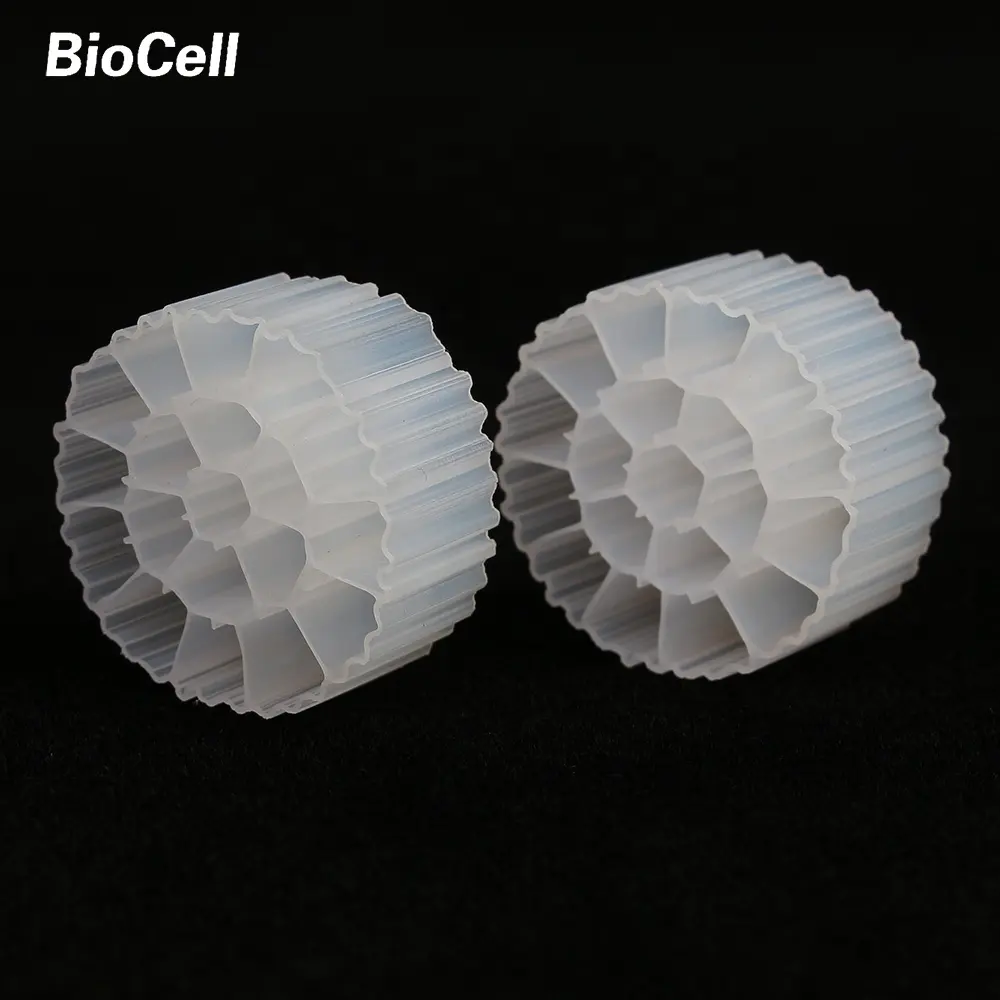 Biocell Technologie Ondersteuning 100% Hdpe Dia 25 Mm K3 Mbbr Bio Filter Media Voor Afvalwater Behandeling <span class=keywords><strong>Odm</strong></span>