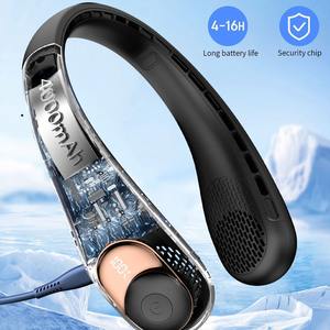 Ventilador de cuello sin aspas de larga duración, 3-6 horas de funcionamiento, 72 ventilaciones, ventilador de cuello recargable - Product Image 3