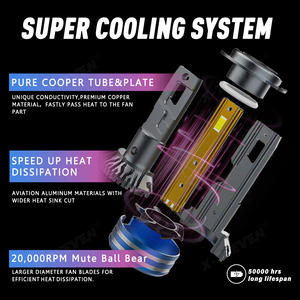 X-7SEVEN H11 9012 H4 H7 H1 <span class=keywords><strong>Super</strong></span> Bright Car bombillo LED Phare 150w Led Auto Phare Ampoules pour Voitures Universelles - Product Image 3