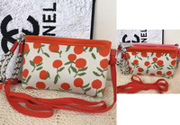 Usine en gros grande capacité tricoté téléphone sac fleur maquillage porte-monnaie multifonctionnel organisateur pochette sac à bandoulière