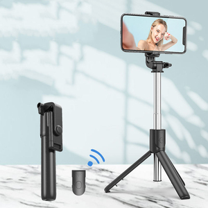 Detachable Wireless Remote Shutter Selfie <b>Stick</b> Foldable Tripod LED Fill <b>Light</b> For Live Video Recording Stand - Product Image 4