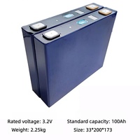 Sel Prismatic LiFePO4 3.2V 100Ah Stabilitas Tinggi |   2.25kg Konsistensi Tinggi untuk Power Bank Tenaga Surya & Paket Baterai DIY