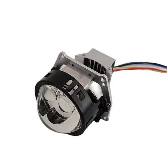 3.0 Inch LED Car Laser Headlight Two Lasers Direct Light 1000meters Range Bifocal Lens 12V Direct Light Structure Matrix New