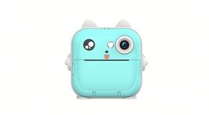 Cámara Digital Instantánea para Niños con Pantalla de 2.4'', Prioridad Facial, Mini Impresora Portátil de Etiquetas Térmicas, Fotos Inalámbricas - Product Image 4