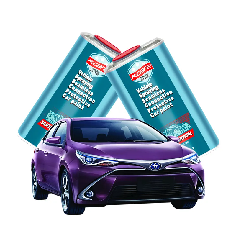 car protective film purple spray modified paint protective stripping car coat