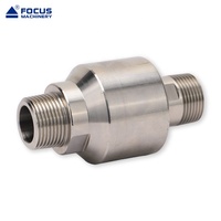Raccords rotatifs hydrauliques DN, unions pivotantes en acier inoxydable, connexion filetée mâle x mâle BSP, traversée droite universelle pour tuyaux